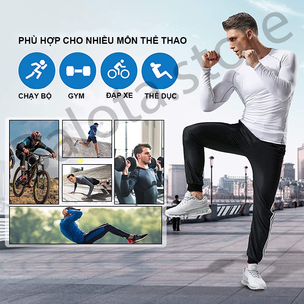 Áo thể thao combat nam dài tay TSLA Devops cổ cao 3 phân form ôm chất thun co giãn giữ nhiệt bóng đá rổ gym work out