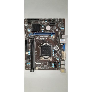 Bo mạch chủ Msi H81m-p33 đẹp zin đủ chắn.