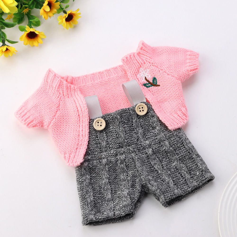 Áo khoác len thời trang mùa đông cho búp bê BJD 10~20cm tỉ lệ 1/6