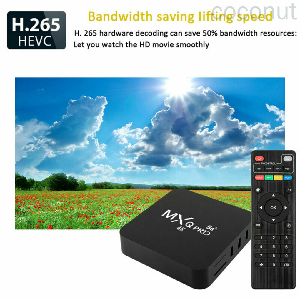 Hộp chuyển đổi TV thường thành Smart Tv 5g Wifi 4g + 64g