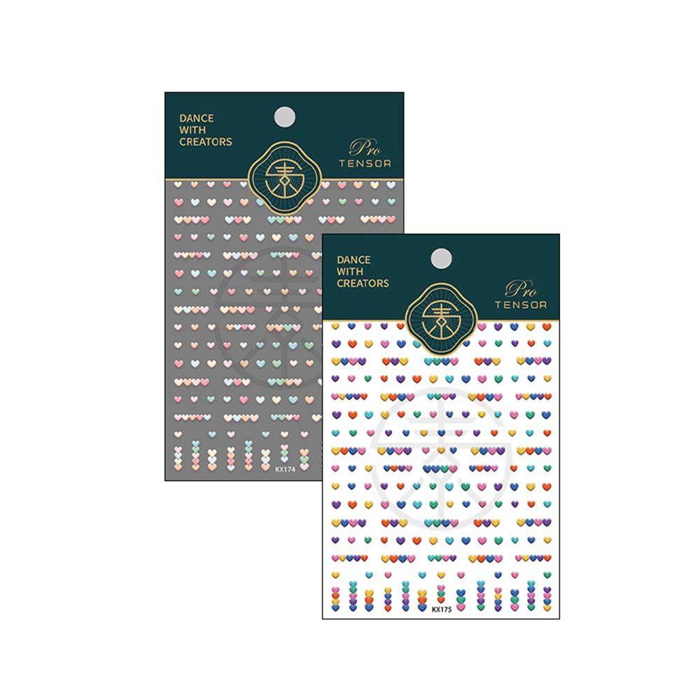 USNOW Nail Art Sticker Cute Cartoon Nail Decals Little Bear Love Heart Rabbit DIY Nail Art Tool