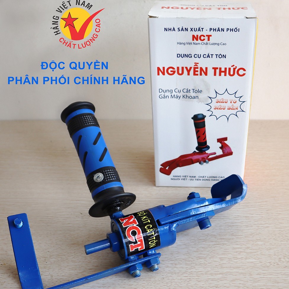 Lưỡi Cắt Tôn Gắn máy khoan Inox - Lưỡi cắt sắt, inox dày 1,3 ly - Kéo cắt tôn gắn máy khoan đa năng