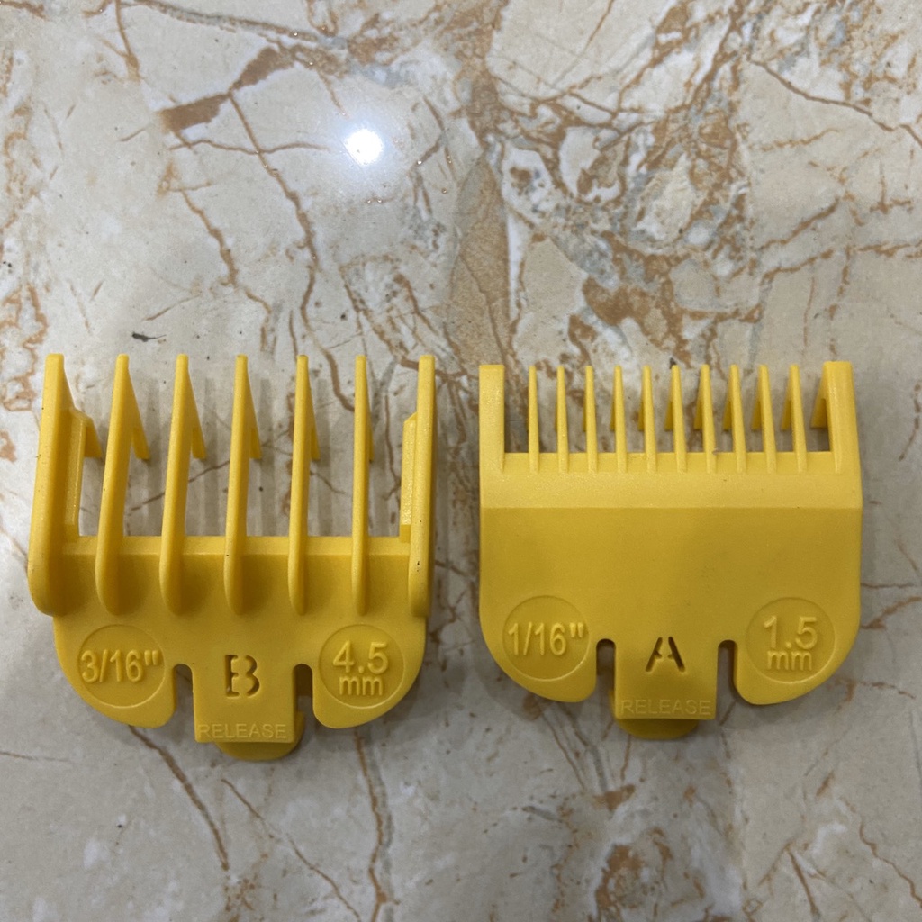 Bộ 2 cữ nhựa ABS sử dụng cho tông đơ