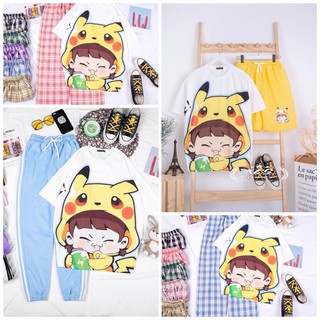 Đồ bộ Pikachu hoạt hình siêu cute