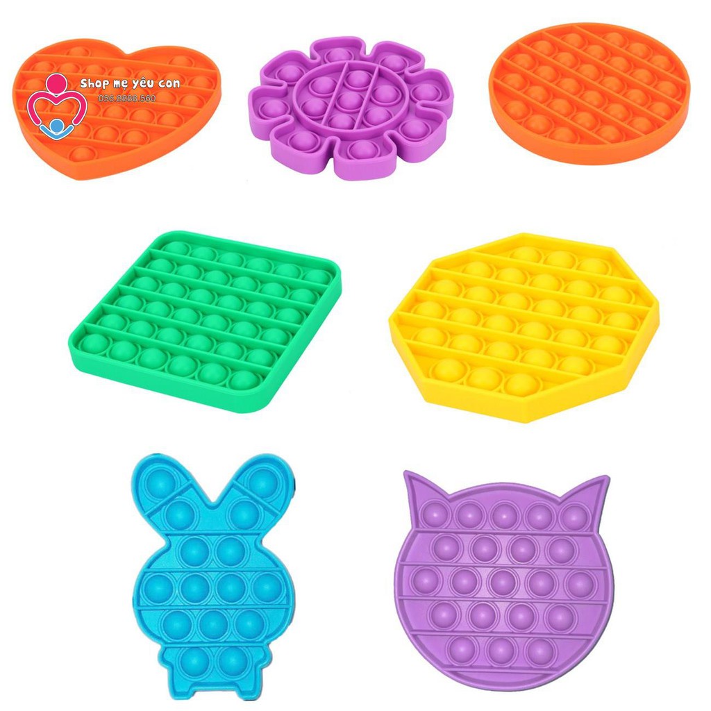 Đồ Chơi Bóp Bong Bóng Xả Stress _ Bóng Cầm Tay Giúp Giảm Căng Thẳng Hiệu Quả