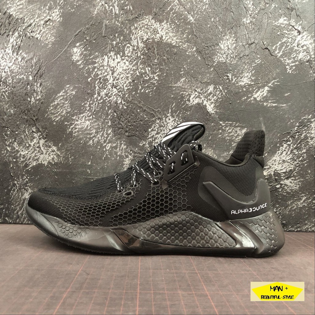 Giày thể thao Alphabounce Instinct 2020 full đen