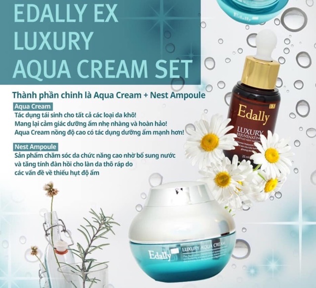 Kem dưỡng cung cấp khoáng chất Edally - Luxury Aqua Cream