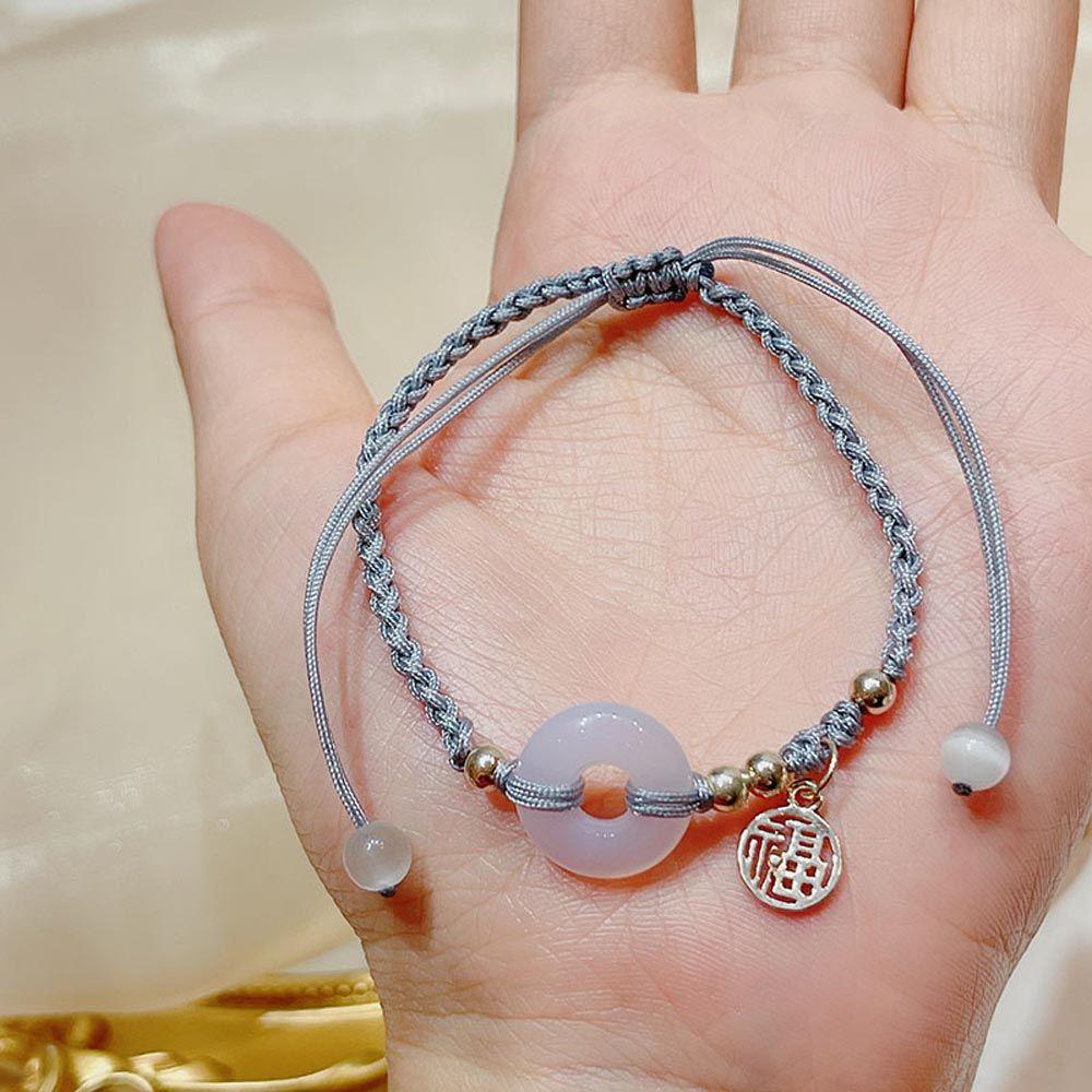 DARON Vòng Tay Chuỗi Hạt May Mắn Phong Cách Vintage