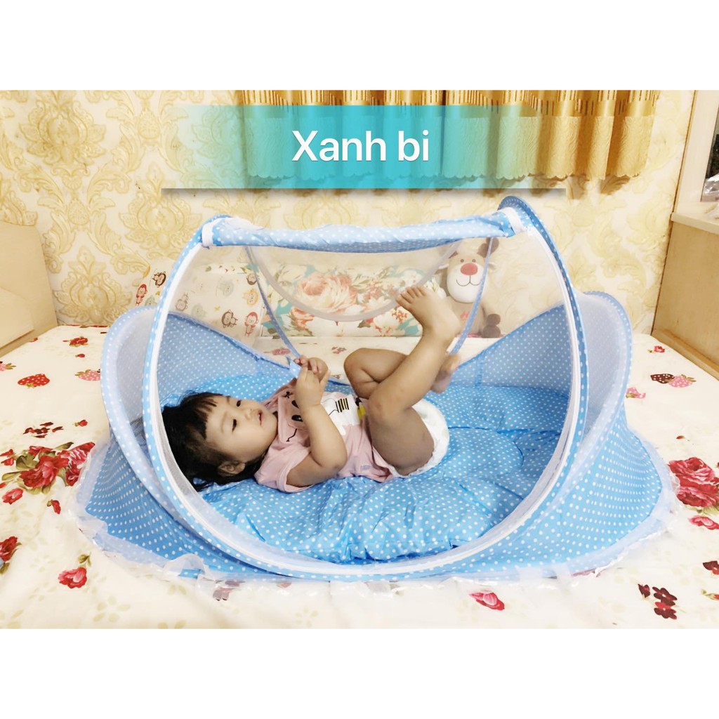 MÀN NGỦ CHỐNG MUỖI CAO CẤP CHO BÉ CHÍNH HÃNG MẪU MỚI