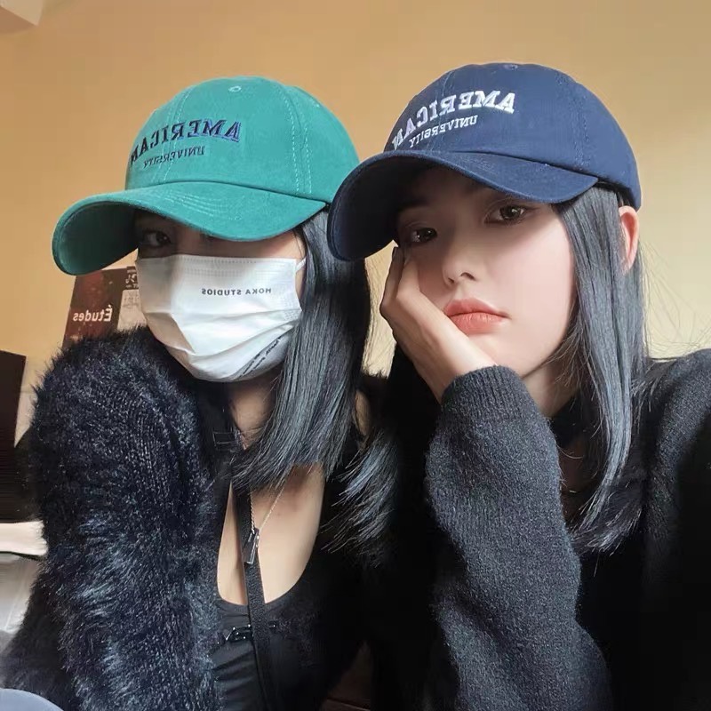 Mũ MG STUDIO thêu họa tiết chữ &quot;American University&quot;