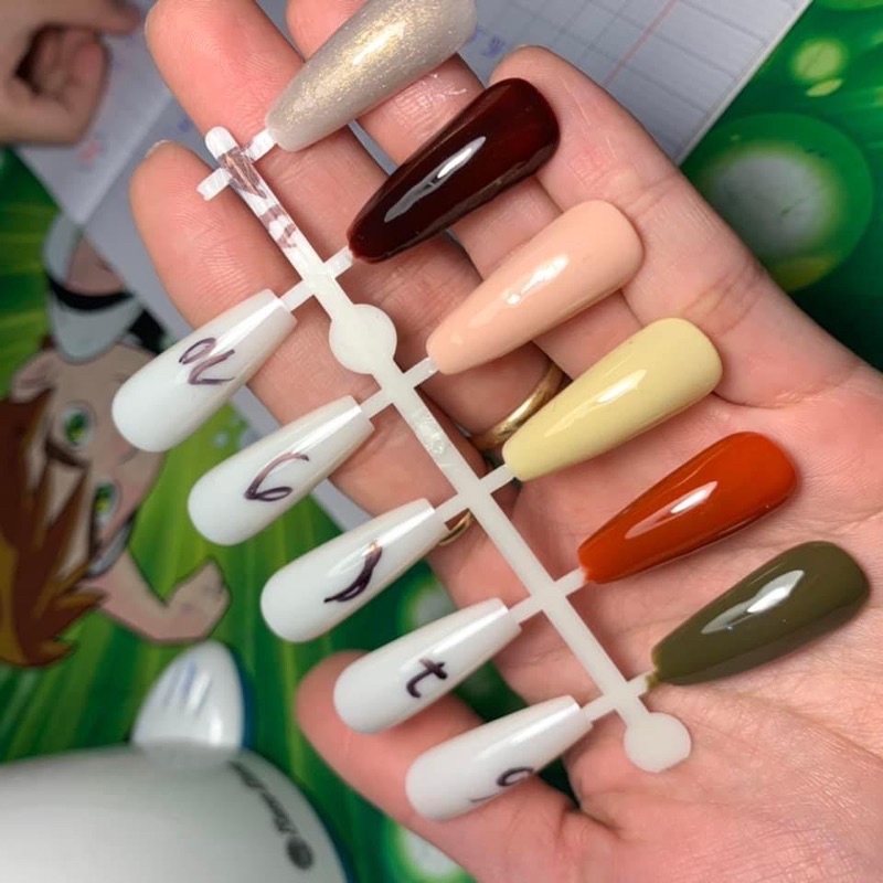 Sơn gel as chai đỏ nắp nhọn (sale siêu rẻ )