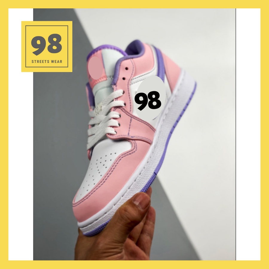 ⚡️[𝐈𝐛 𝐗𝐞𝐦 𝐕𝐃, 𝐀̉𝐧𝐡 𝐂𝐡𝐢 𝐓𝐢𝐞̂́𝐭][𝐅𝐫𝐞𝐞𝐬𝐡𝐢𝐩 + 𝐅𝐮𝐥𝐥𝐛𝐨𝐱]Giày Thể Thao Sneaker Hồng Trắng Tím Cổ Thấp, 1 Low SE Arctic Punch