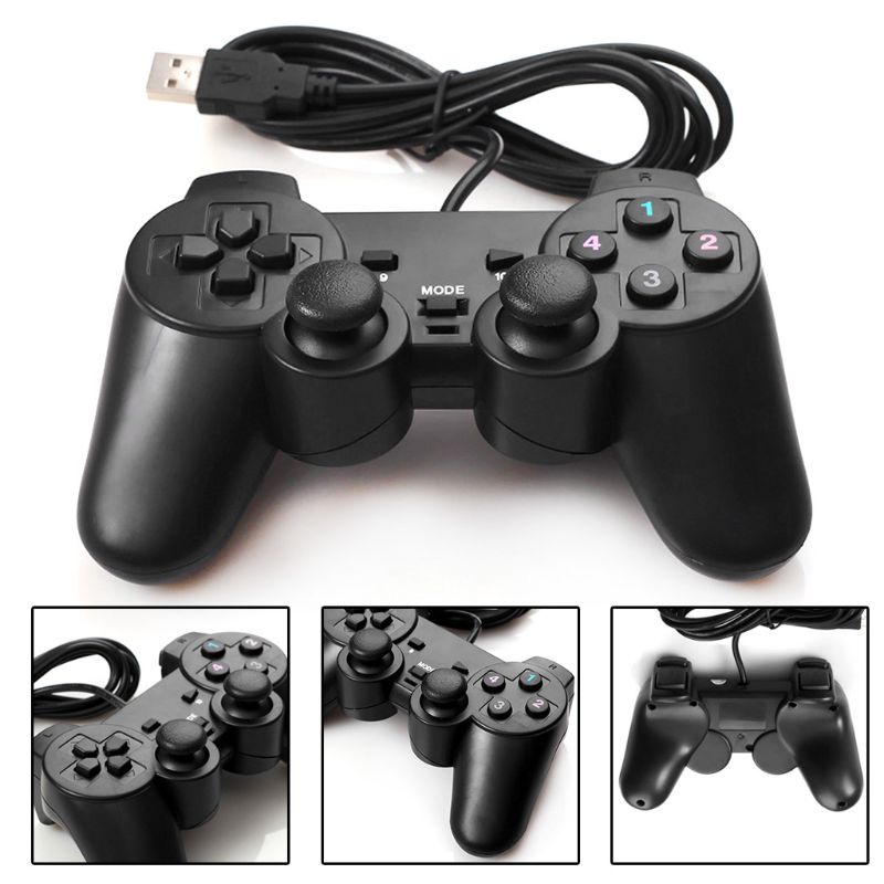 Tay Cầm Chơi Game Có Dây Usb 2.0 Cho Pc Laptop