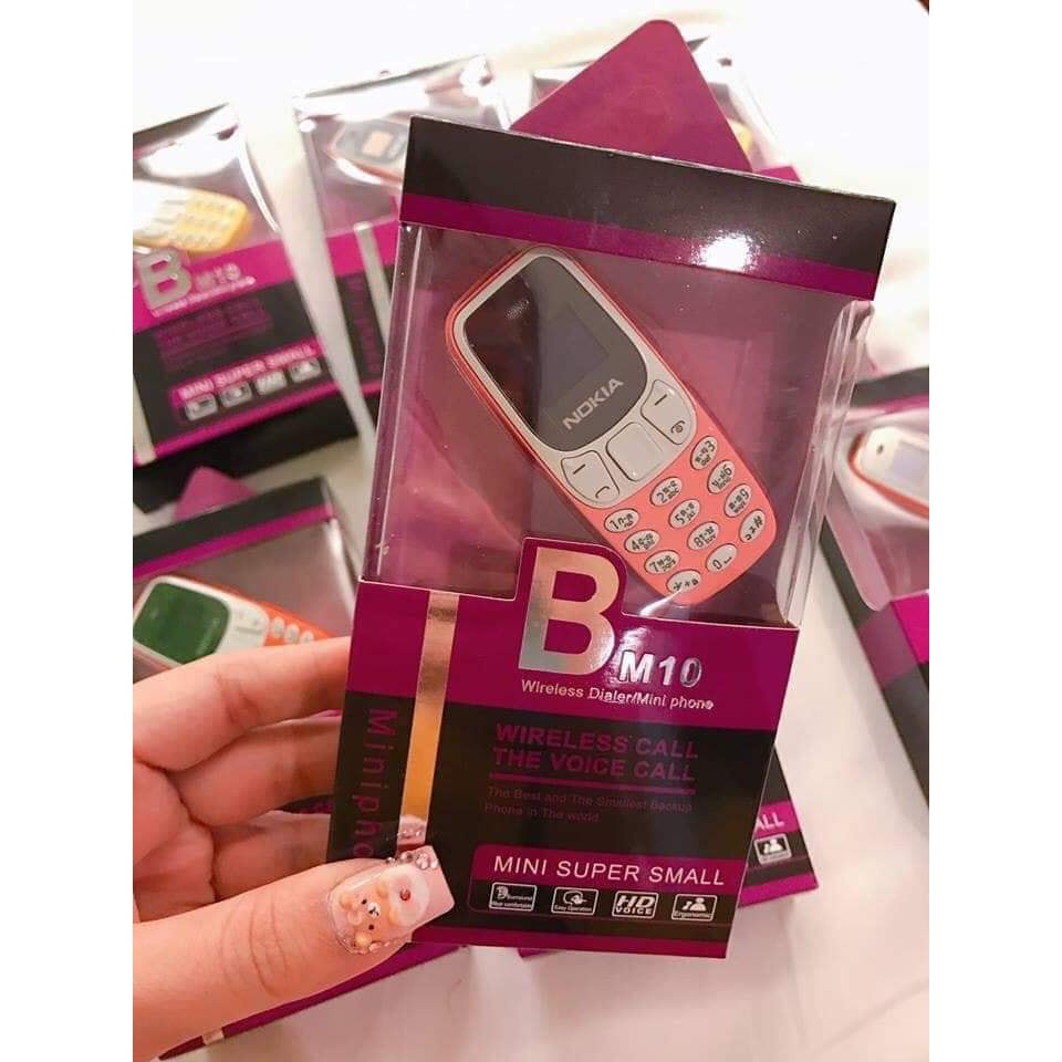 Điện Thoại Di Động Mini Hai Sim Nokia BM10 Xách Tay Thái Lan | BigBuy360 - bigbuy360.vn
