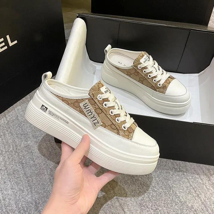 Dép Sandal Nữ Đế Dày Quai Ngang Dễ Thương