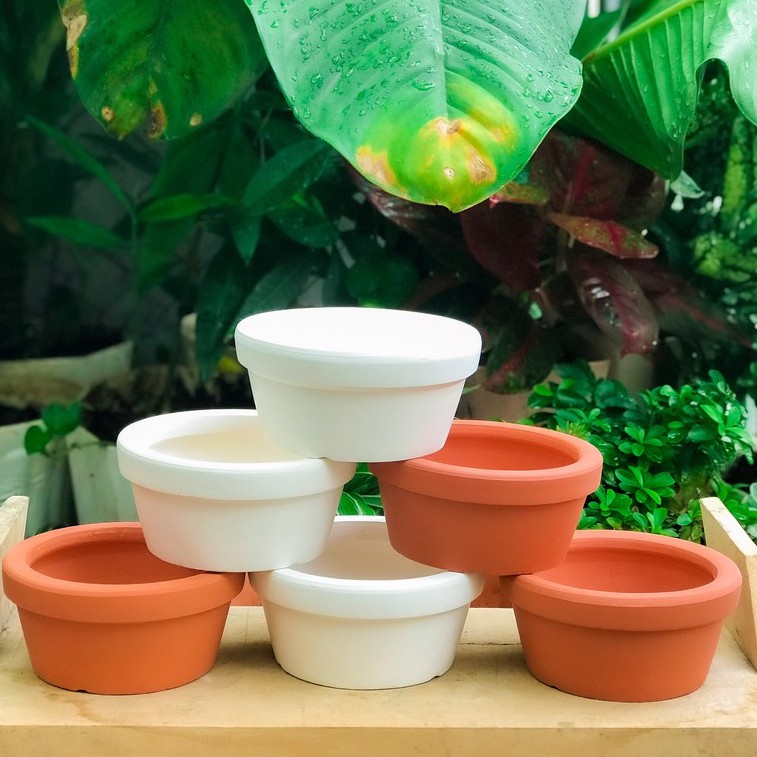 CHẬU ĐẤT NUNG 12x6cm