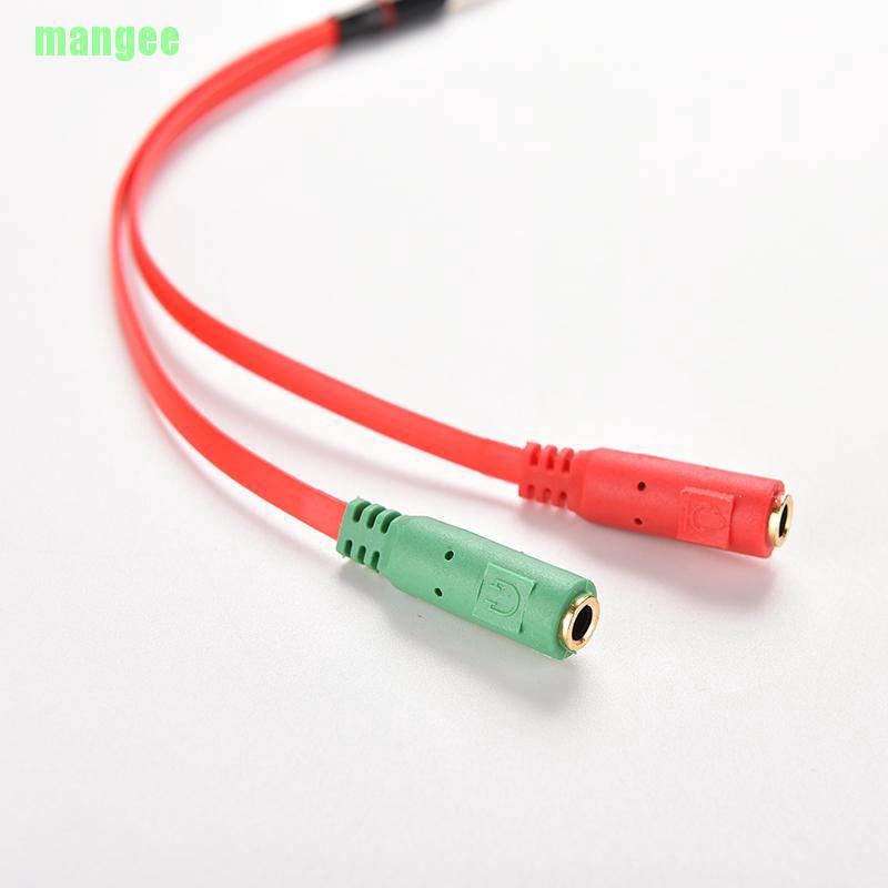 Cáp Chia Âm Thanh Tai Nghe 1x3.5mm Aux Sang 2 Female