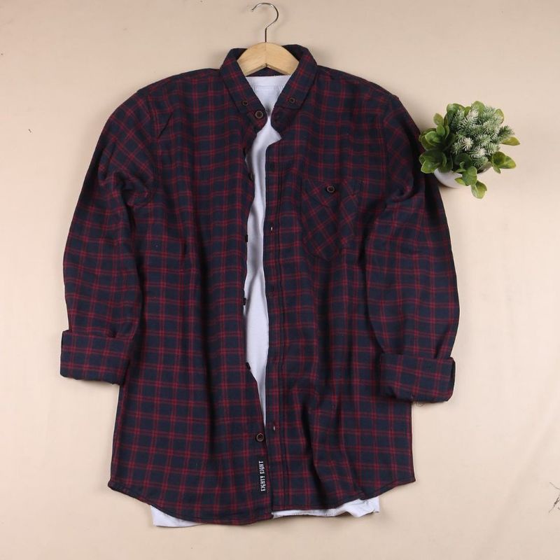 Áo Sơ Mi Dài Tay Cao Cấp Nhập Khẩu Từ FLANEL Dành Cho Nam