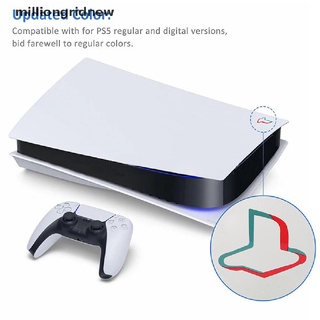 [milliongridnew] For PS5 Sticker Decal Skin Host Film Console Stickers Skin Sticker 12pcs Mgn