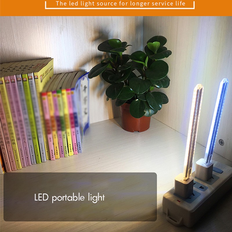 Set 1 / 2 Đèn Đọc Sách Mini SMD5730 12W1 24 LEDs USB DC 5V Ánh Sáng Trắng / Ấm