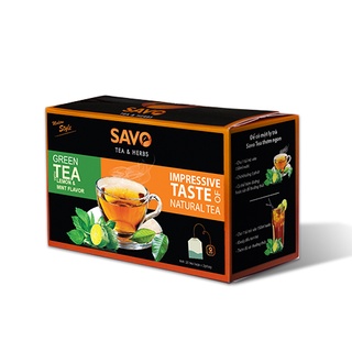 Savo trà túi lọc - vị chanh