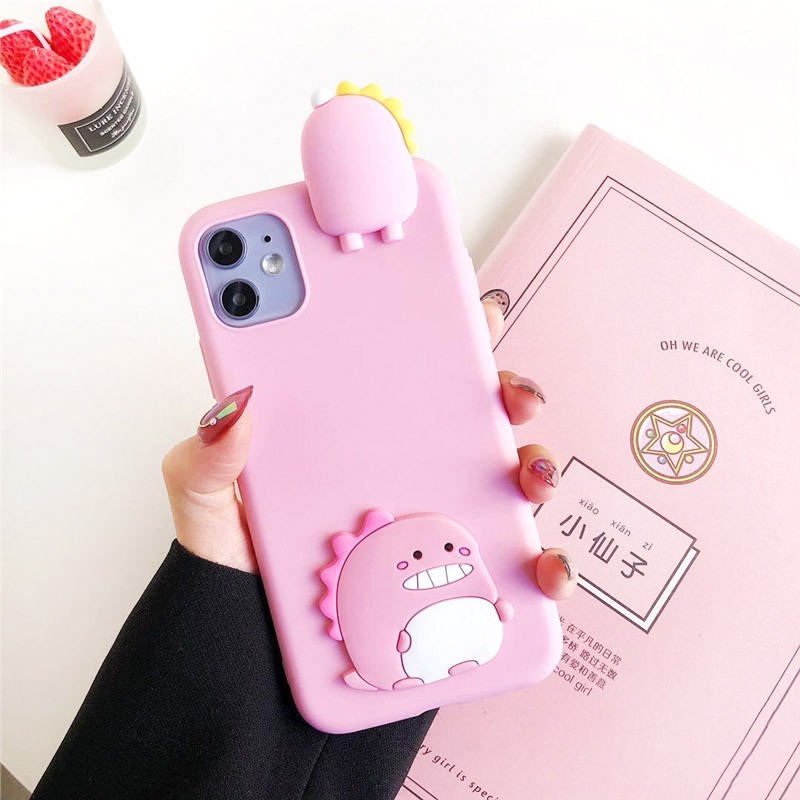 Ốp lưng iphone Khủng long kèm móc đeo 5/5s/6/6plus/6s/6splus/7/7plus/8/8plus/x/xr/xs/11/12/pro/max/plus/promax | BigBuy360 - bigbuy360.vn