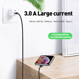 Dây cáp sạc nhanh nam châm Micro USB hiệu Baseus (sạc nhanh 1.5A, chuẩn PD 3.0 & QC 3.0)