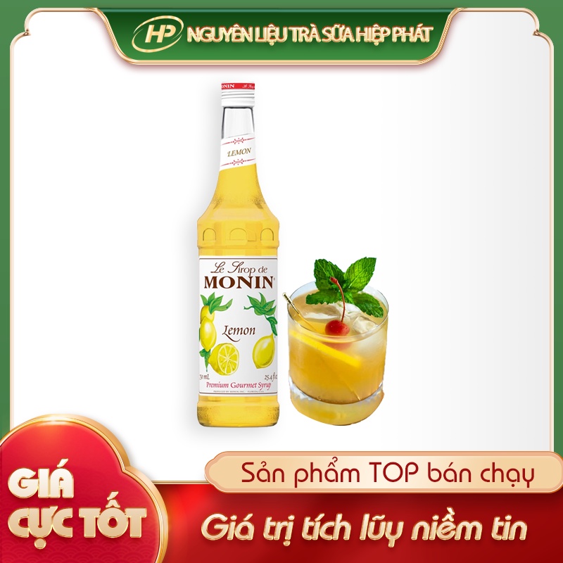 Siro / Syrup MONIN Vị Chanh Vàng 700ml -SP000181