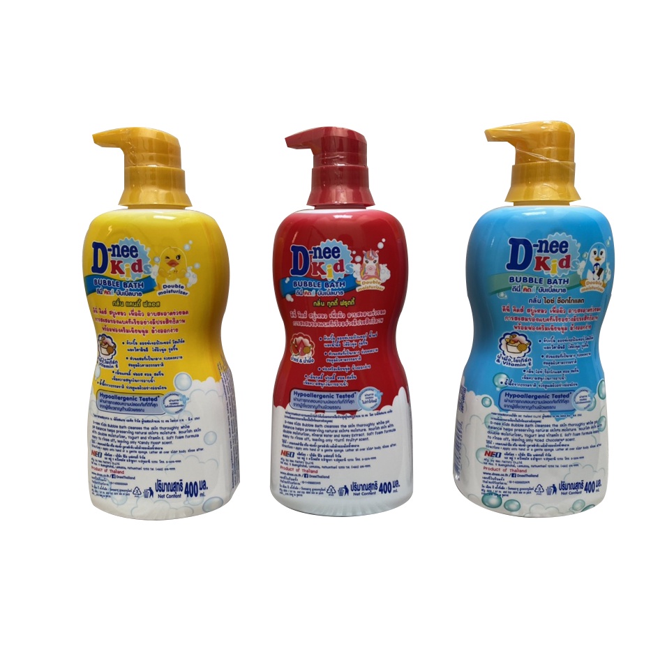 Sữa tắm gội Dnee Kid hình thú 400ml