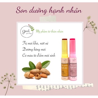 SON DƯỠNG MÔI CÓ MÀU TỪ DẦU HẠNH NHÂN THIÊN NHIÊN PORI