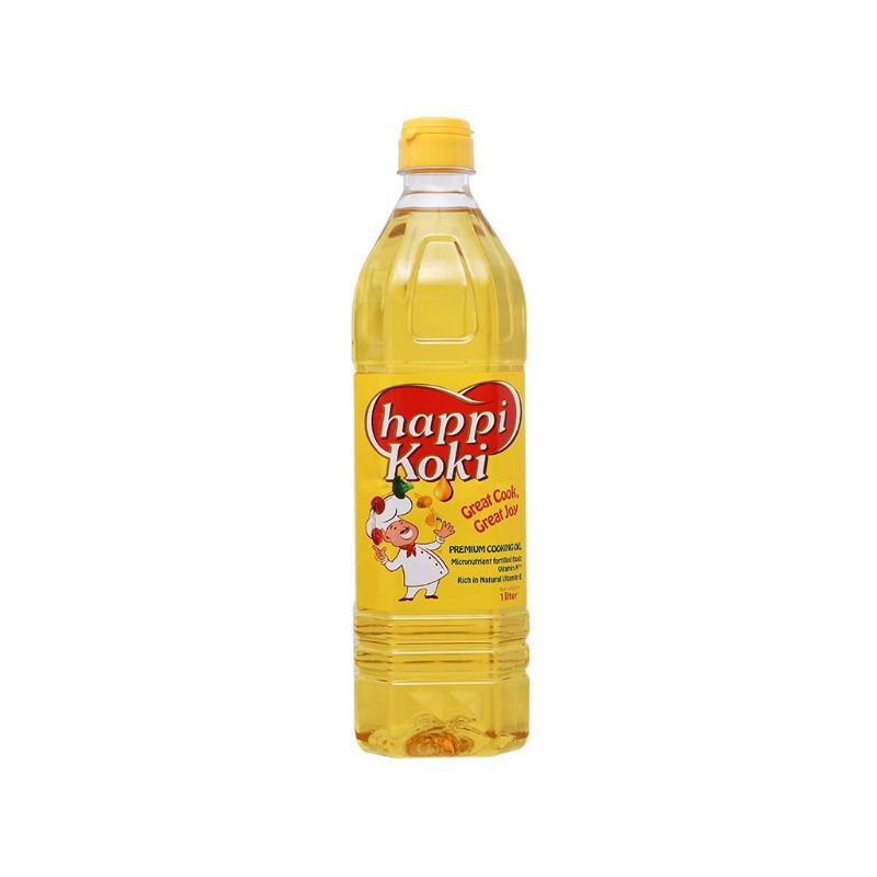 DẦU ĂN HAPPY KOKI 1L