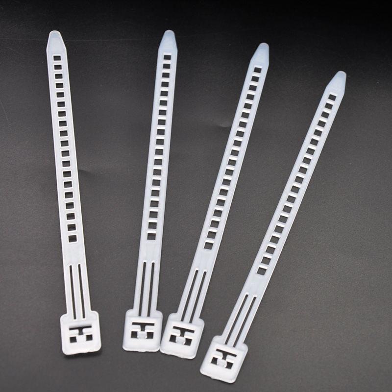 Dây Rút Dài 16CM Bằng PE Có Thể Thu Gọn Màu Trắng Đen Bảo Vệ Môi Trường Có Thể Thu Gọn