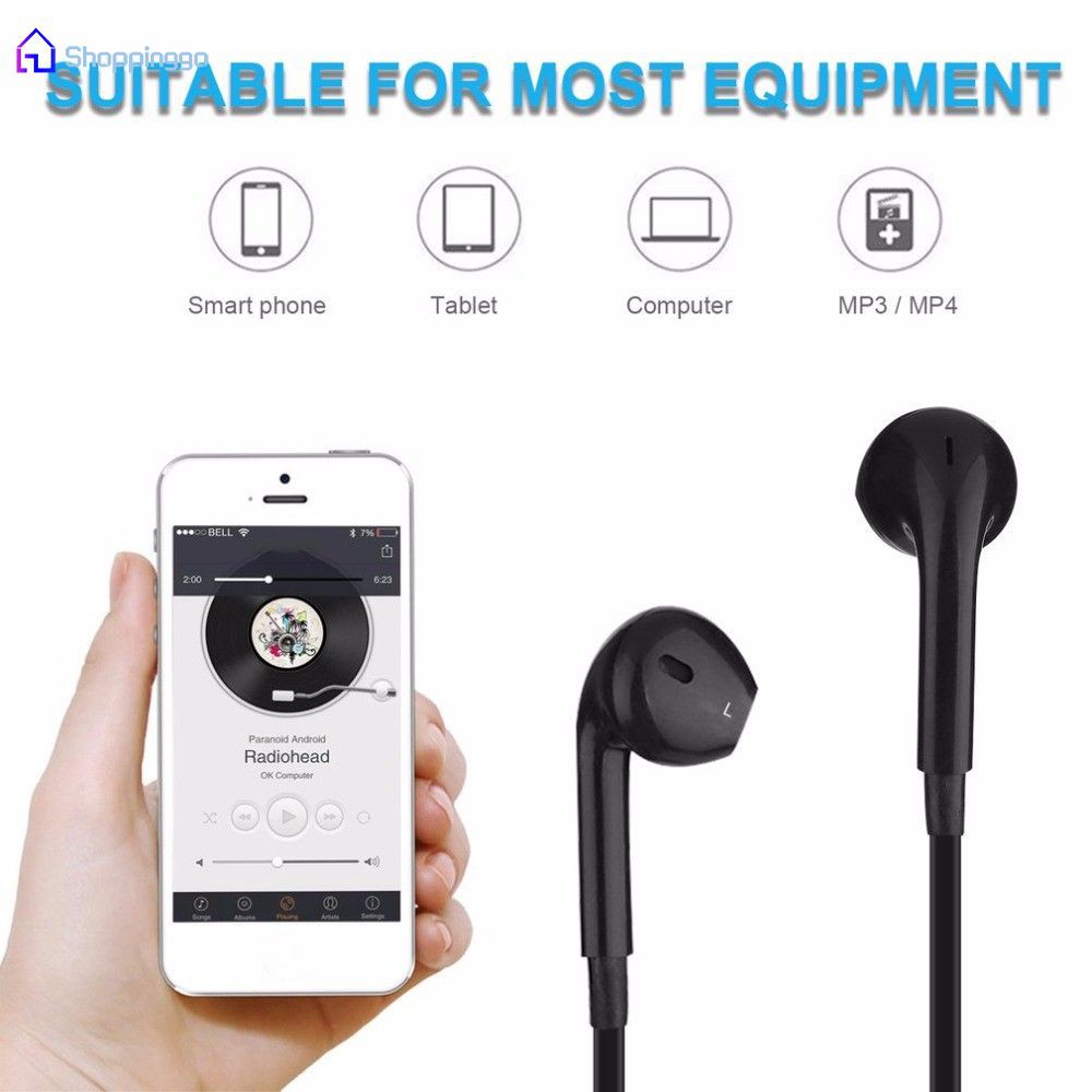 Tai Nghe Nhét Tai Bluetooth Không Dây S6 Dùng Khi Tập Gym / Thể Thao