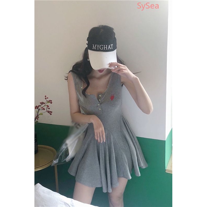 Đầm Chữ A Không Tay Màu Hồng Ngọt Ngào Thời Trang
