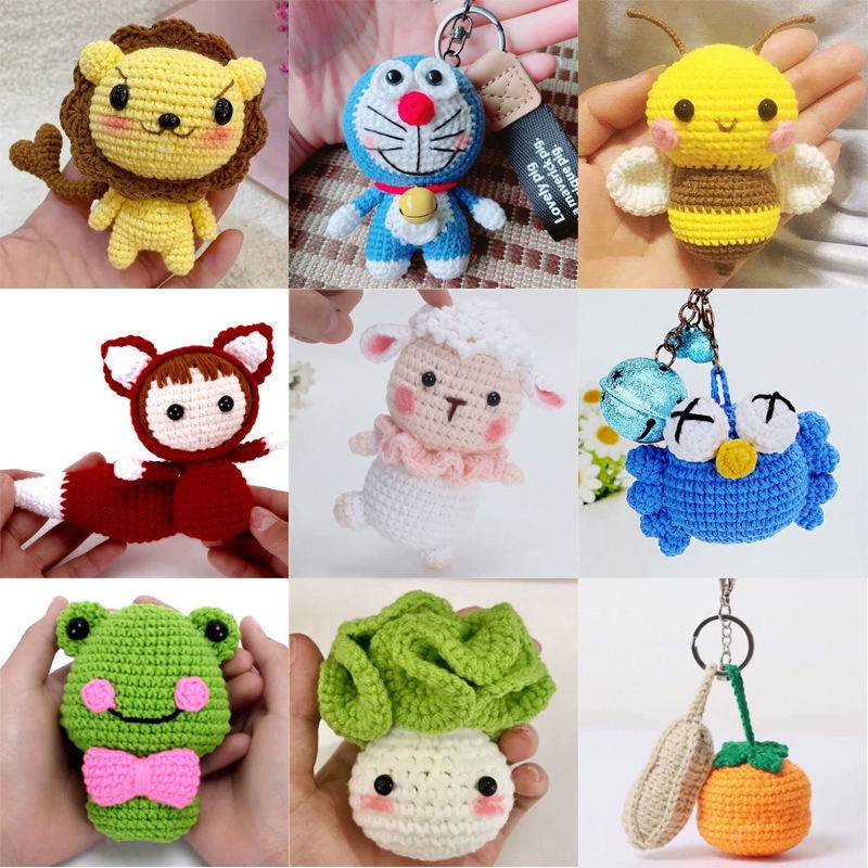 Cuộn 4 Sợi Dây Len Mềm Đan Quần Áo DIY