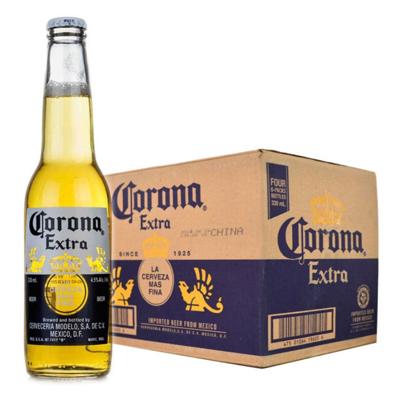 Bia Corona Extra Thùng 24chai nhập khẩu Mexico( đặt hỏa tốc giúp shop)