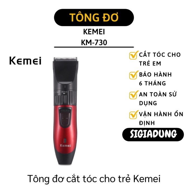 GIÁ SỈ Tông đơ cắt tóc trẻ em Kemei 730 gọn nhẹ, dễ sử dụng 2706