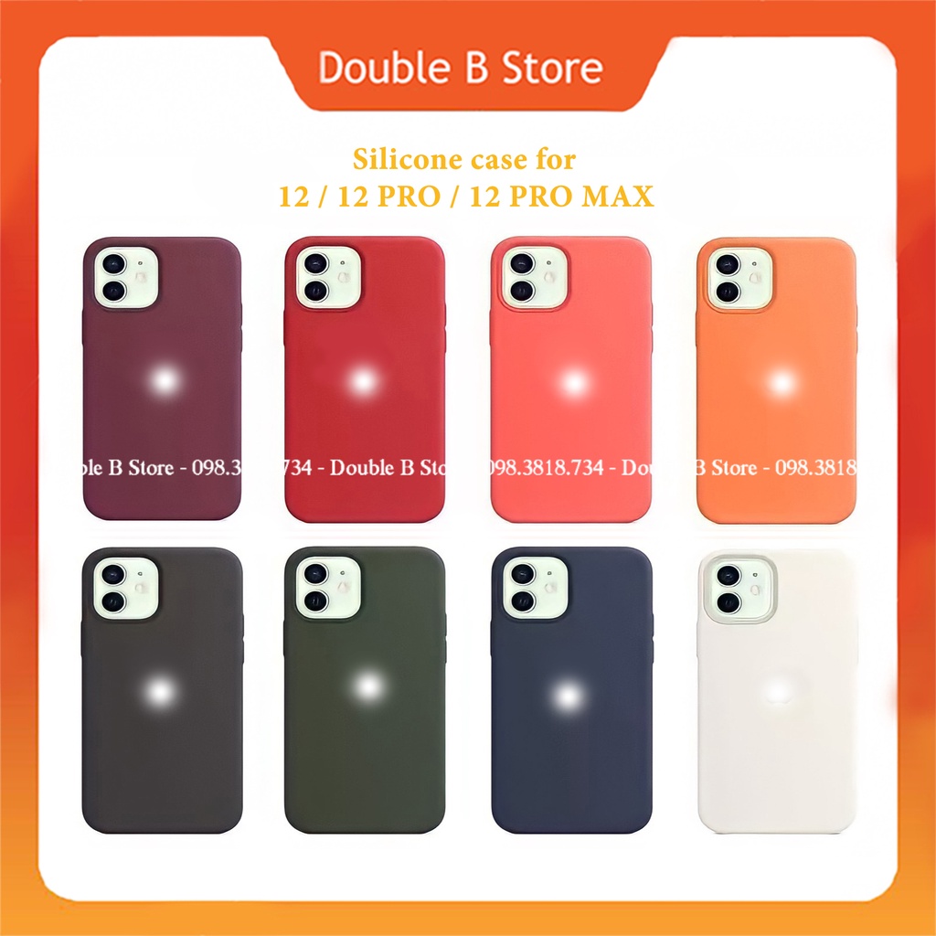 Ốp chống bẩn ip 12 PRO MAX Full viền - Đủ bảng màu siêu thời trang Part 6