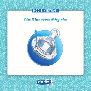 Bình sữa đa tốc độ Dodie 270ml
