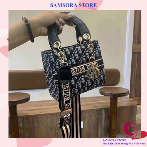 Túi xách đeo chéo nữ  thổ cẩm thời trang giá rẻ đẹp đi chơi phong cách hàn quốc Samsora store KN2559