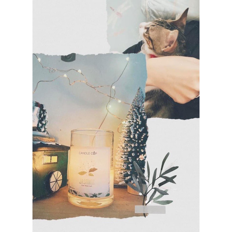 Nến thơm Candle Cup - Mùi GOODNIGHT - Nến thơm an toàn