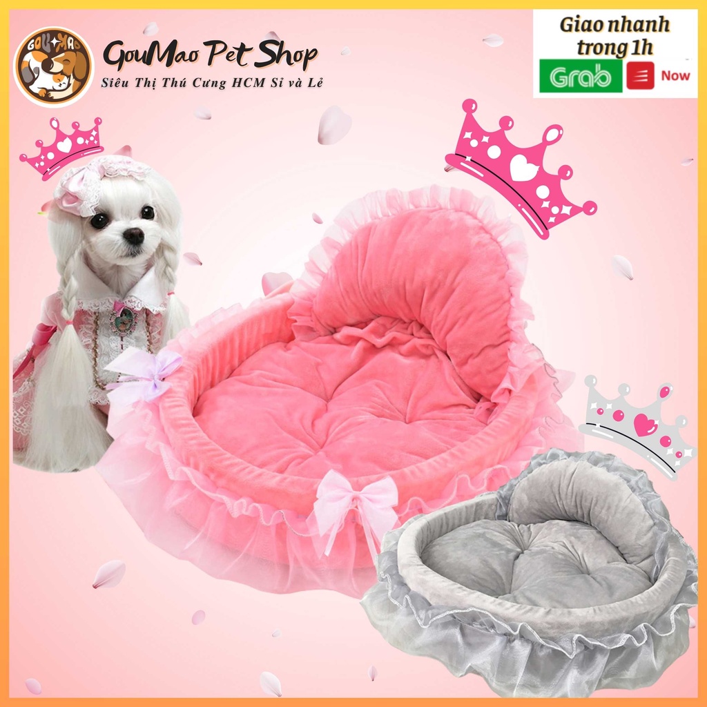 Nệm công chúa, nệm kute dành cho chó mèo - Goumao pet