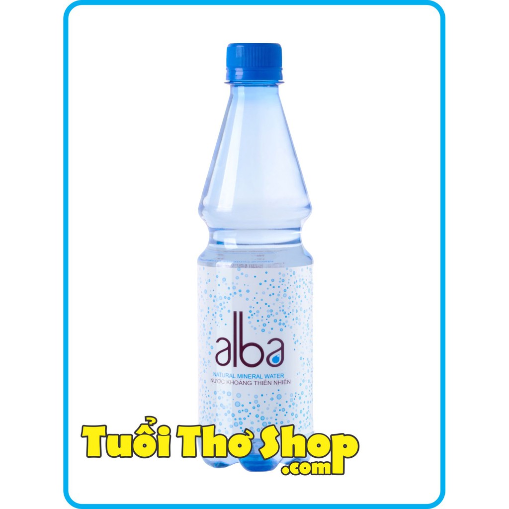 NƯỚC KHOÁNG ALBA 500ML CHAI NHỰA (THÙNG 24 CHAI)