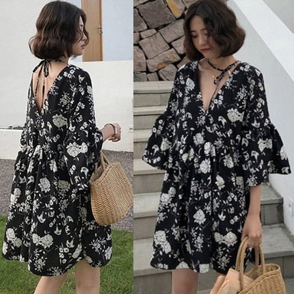 Váy boho váy vintage váy hoa váy đẹp váy xinh mùa hè đi biển