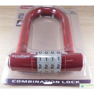 Ổ KHÓA SỐ DẠ QUANG CÀNG DÀI SCHONE SC-802 ( ĐỎ )