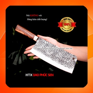 Dao chặt gà htx dao phúc sen n09tdd chống dính mới hàng chuẩn 23cm