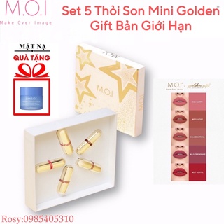 SET SON THỎI MINI GOLDEN GIFT HỒ NGỌC HÀ