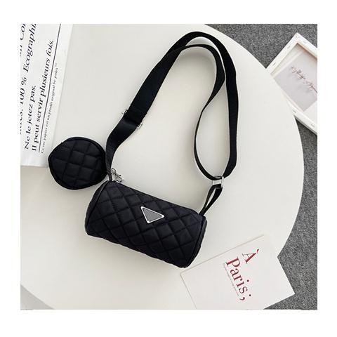 Túi Đeo Chéo Vai Dây Xích Màu Trơn Hình Thoi Họa Tiết Hình Thoi Phong Cách Thời Trang Mới Phổ Biến Dành Cho Bạn Nữ