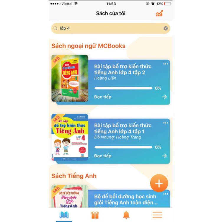 Sách (học kèm app free) Bài Tập Bổ Trợ Kiến Thức Tiếng Anh Lớp 4 (Tập 2)