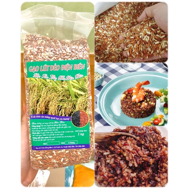 Combo 5kg gạo lứt dẻo Điện Biên hàng loại 1 | BigBuy360 - bigbuy360.vn